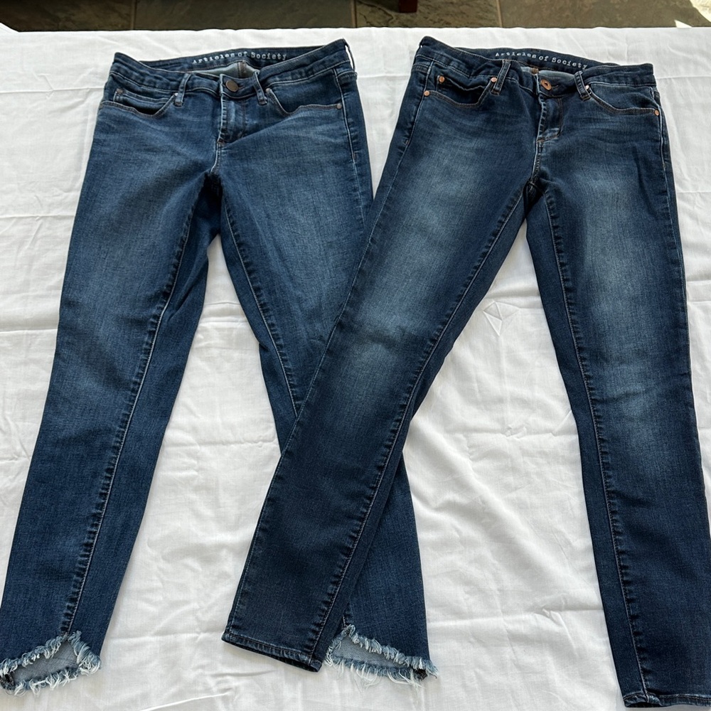 Articles of Society Dark Denim Bundle. Size 26.